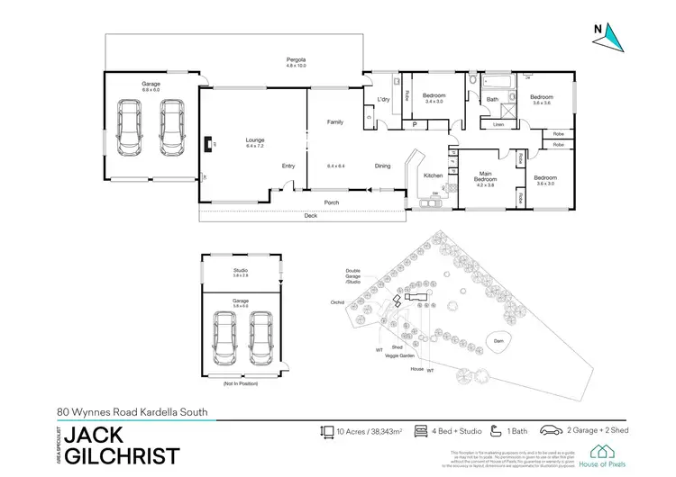 Floorplan of Homely rural property listing, 80 Wynnes Road, Kardella South VIC 3950