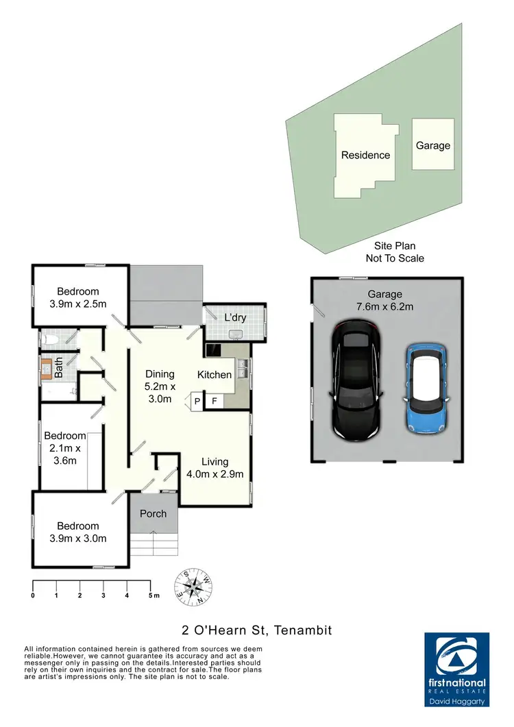 Floorplan of Homely house listing, 2 O'Hearn Street, Tenambit NSW 2323