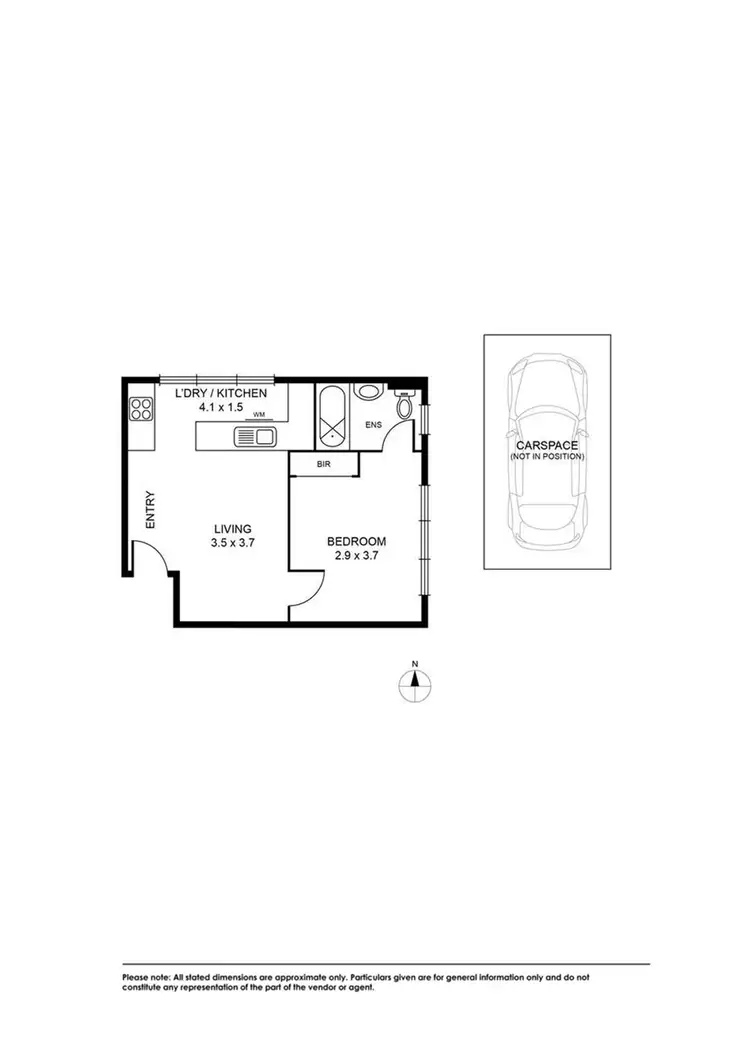 Floorplan of Homely apartment listing, 7/106 Ascot Vale Road, Flemington VIC 3031