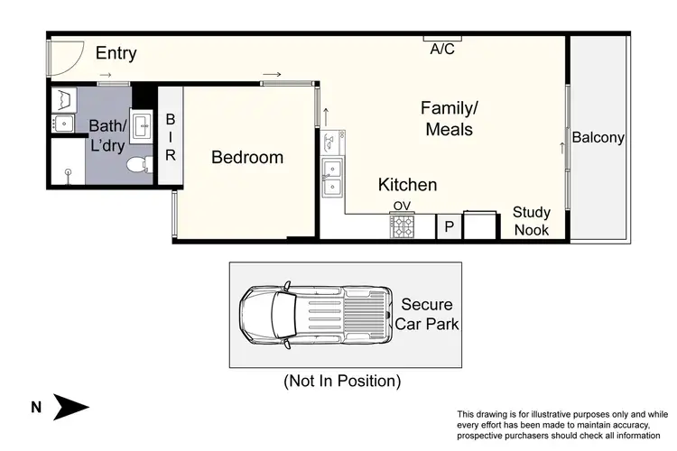 Floorplan of Homely unit listing, 302/10-14 Hope Street, Brunswick VIC 3056