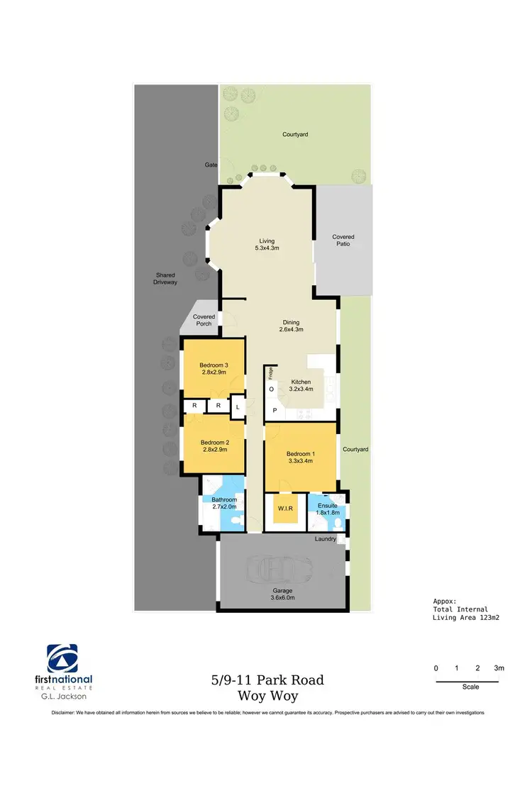 Floorplan of Homely villa listing, 5/9-11 Park Road, Woy Woy NSW 2256