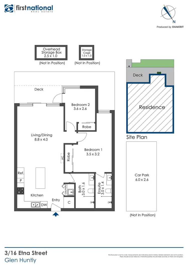 Floorplan of Homely apartment listing, 3/16 Etna Street, Glen Huntly VIC 3163