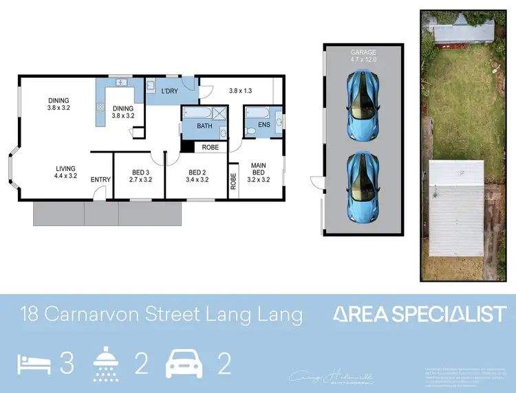 Floorplan of Homely house listing, 18 Carnarvon Street, Lang Lang VIC 3984