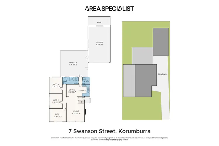 Floorplan of Homely house listing, 7 Swanson Street, Korumburra VIC 3950