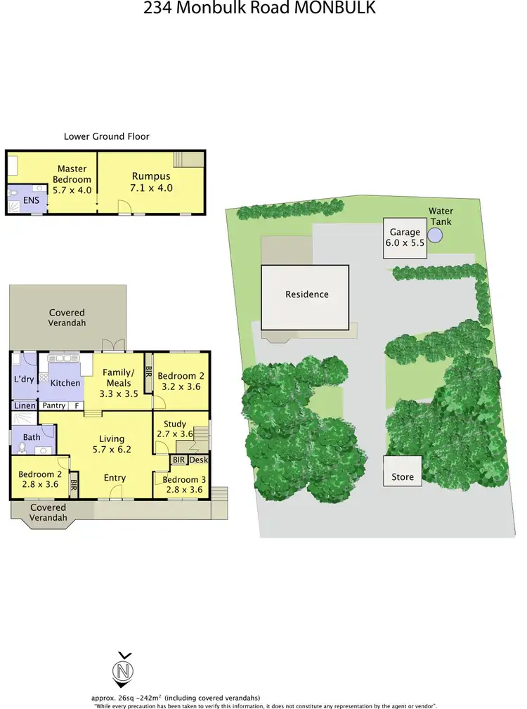 Floorplan of Homely house listing, 234 Monbulk Road, Monbulk VIC 3793