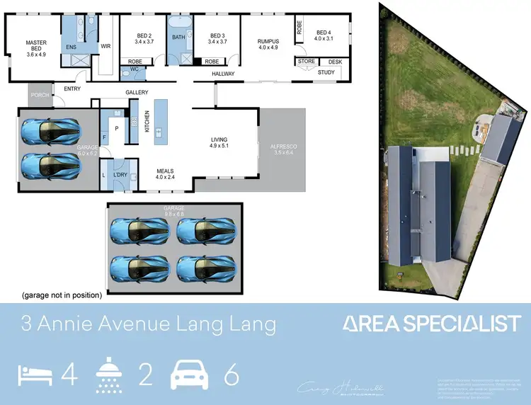 Floorplan of Homely house listing, 3 Annie Avenue, Lang Lang VIC 3984