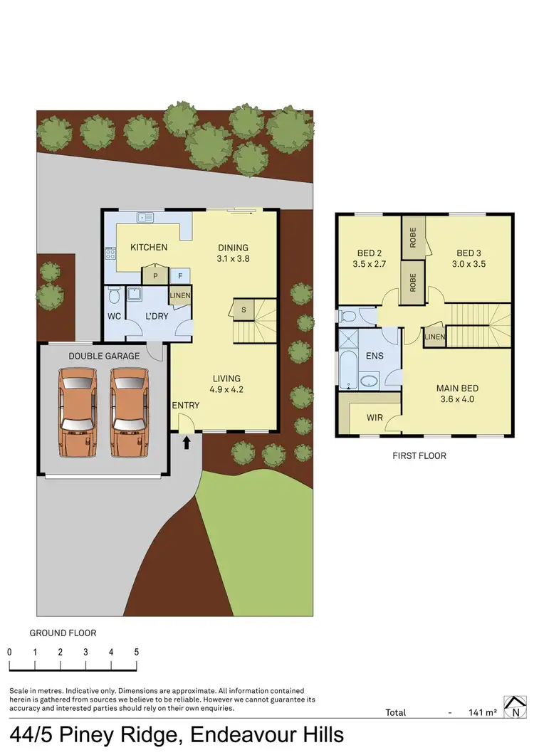 Floorplan of Homely house listing, 44/5 Piney Ridge, Endeavour Hills VIC 3802
