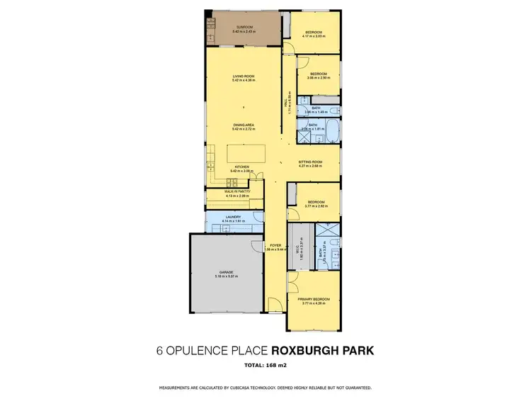 Floorplan of Homely house listing, 6 Opulence Place, Roxburgh Park VIC 3064