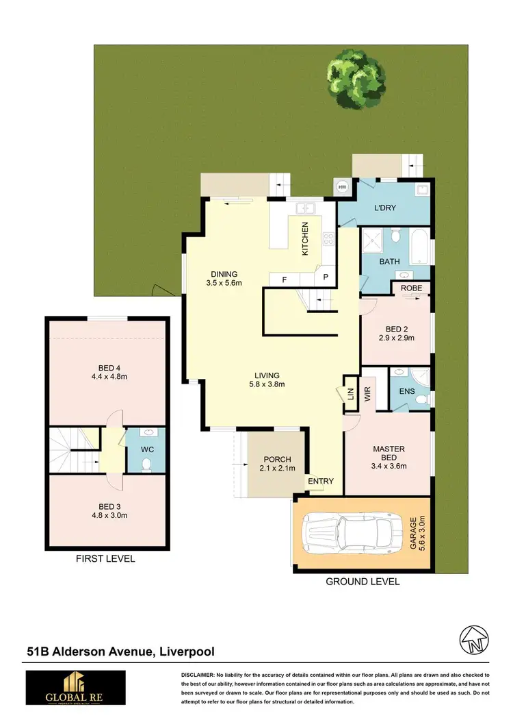 Floorplan of Homely house listing, 51B Alderson Avenue, Liverpool NSW 2170