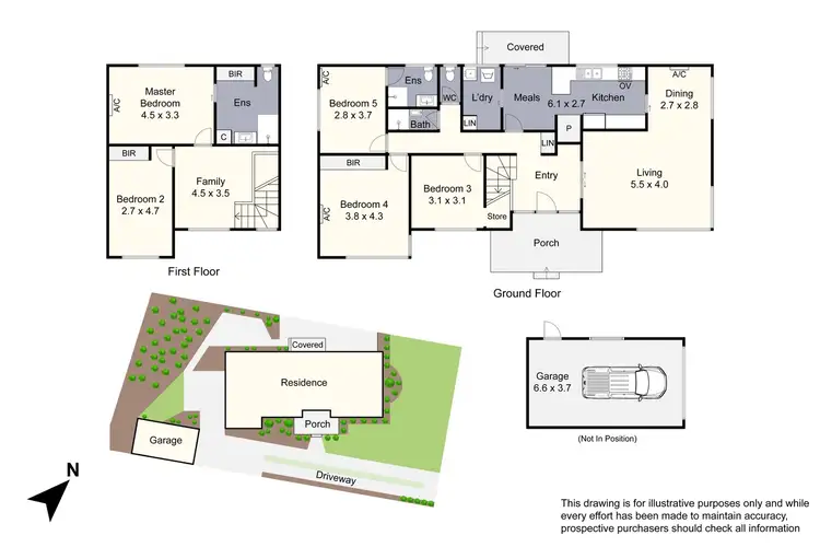 Floorplan of Homely house listing, 4 Verbena Crescent, Noble Park VIC 3174
