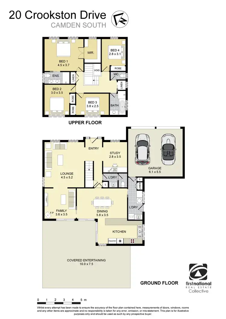 Floorplan of Homely house listing, 20 Crookston Drive, Camden South NSW 2570