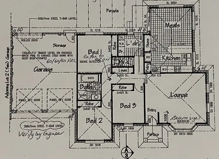 Floorplan of Homely unit listing, 1/102B Chum Street, Golden Square VIC 3555