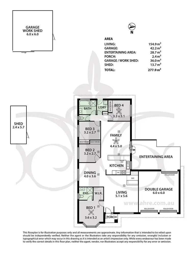 Floorplan of Homely house listing, 21 Parr Street, Nairne SA 5252