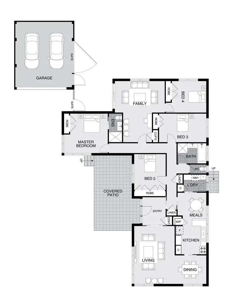 Floorplan of Homely house listing, 19 O'Sullivan Street, Higgins ACT 2615