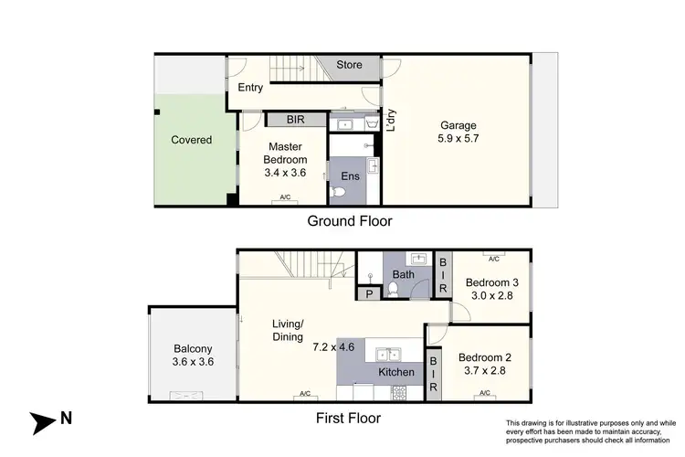 Floorplan of Homely house listing, 26 Hardy Loop, Keysborough VIC 3173