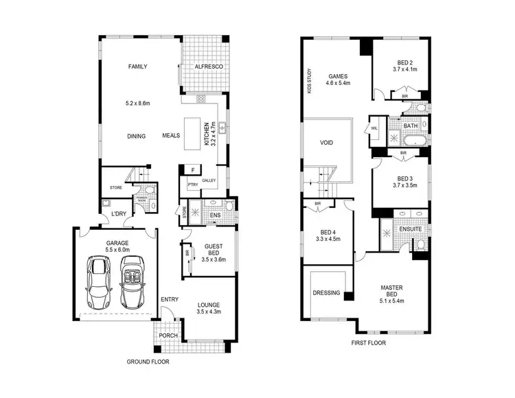 Floorplan of Homely house listing, 126 Fields Street, Aintree VIC 3336