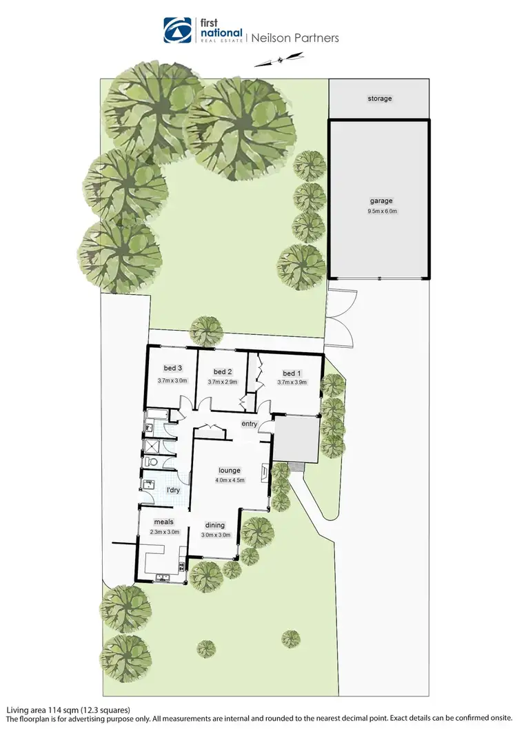 Floorplan of Homely house listing, 8 William Avenue, Hallam VIC 3803