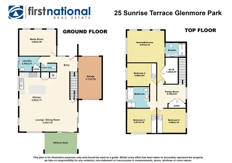 Floorplan of Homely house listing, 25 Sunrise Terrace, Glenmore Park NSW 2745