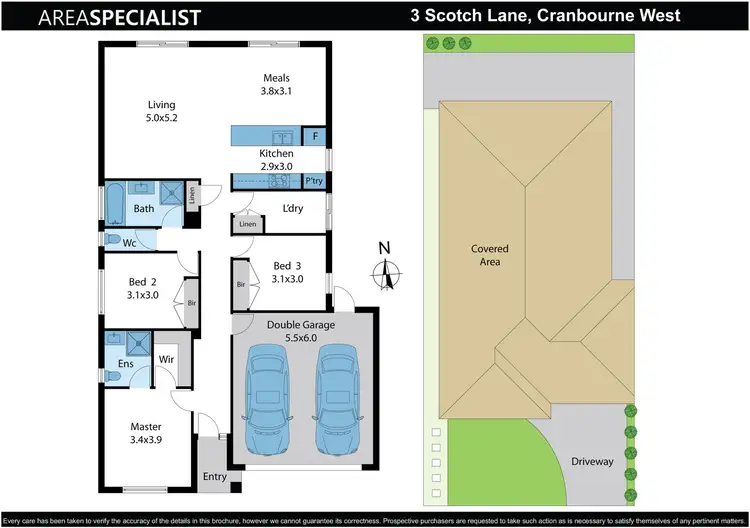 Floorplan of Homely house listing, 3 Scotch Lane, Cranbourne West VIC 3977