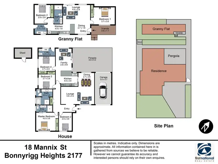 Floorplan of Homely house listing, 18 Mannix Street, Bonnyrigg Heights NSW 2177