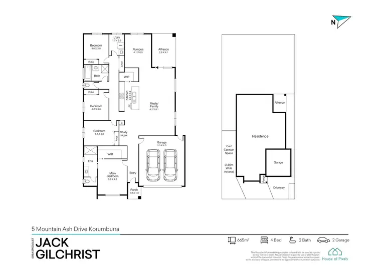 Floorplan of Homely house listing, 5 Mountain Ash Drive, Korumburra VIC 3950