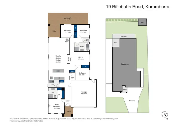 Floorplan of Homely house listing, 19 Riflebutts Road, Korumburra VIC 3950