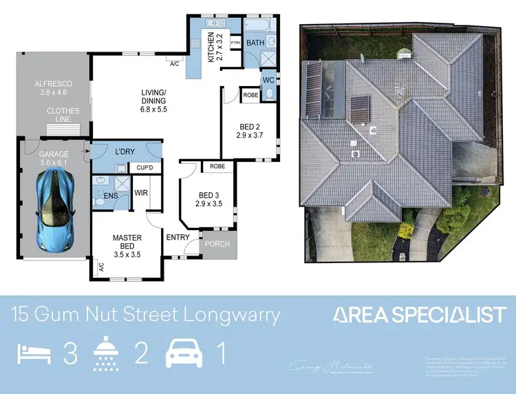 Floorplan of Homely house listing, 15 Gum Nut Street, Longwarry VIC 3816