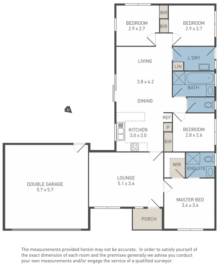 Floorplan of Homely house listing, 123 Silvereye Crescent, Werribee VIC 3030