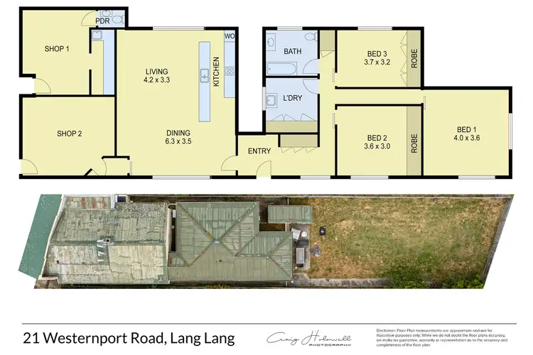 Floorplan of Homely house listing, 21-23 Westernport Road, Lang Lang VIC 3984