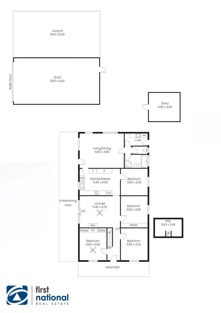 Floorplan of Homely house listing, 7 Second Street, Ardrossan SA 5571