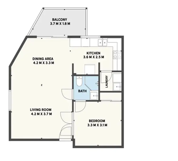 Floorplan of Homely apartment listing, 11/7 Edward Street, Noosaville QLD 4566
