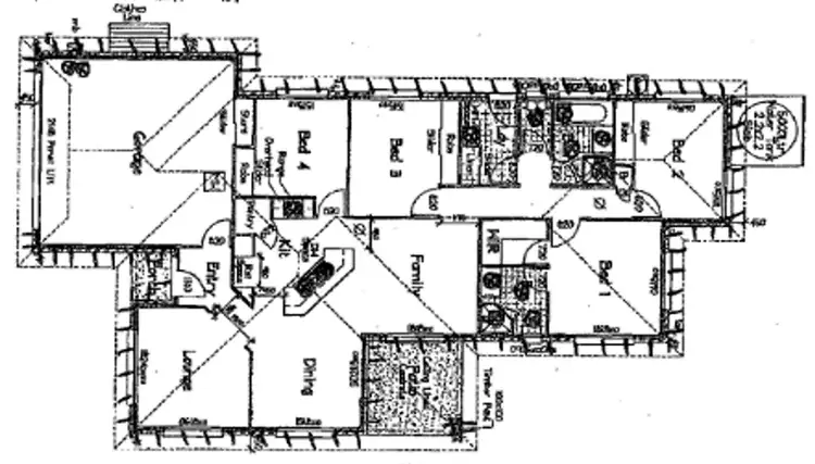 Floorplan of Homely house listing, 131 ZELLER ST, Chinchilla QLD 4413
