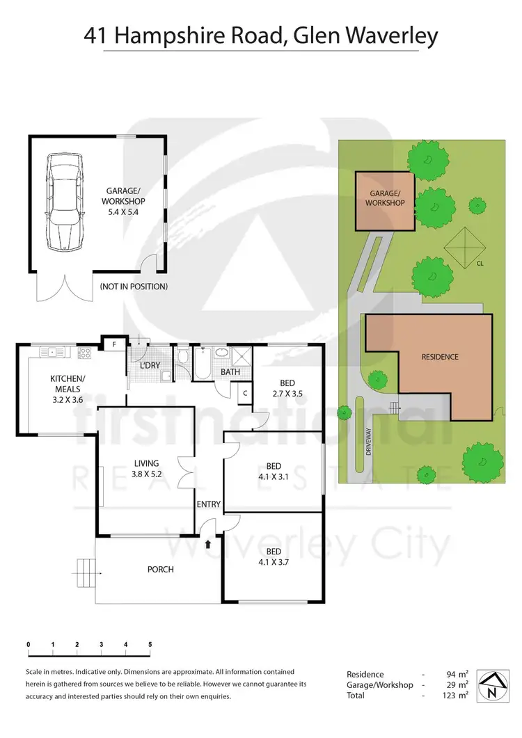 Floorplan of Homely house listing, 41 Hampshire Road, Glen Waverley VIC 3150