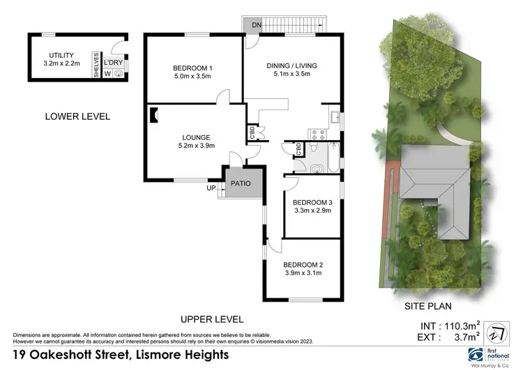 Floorplan of Homely house listing, 19 Oakeshott Street, Lismore Heights NSW 2480