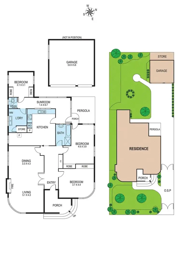 Floorplan of Homely house listing, 705 Warrigal Road, Bentleigh East VIC 3165