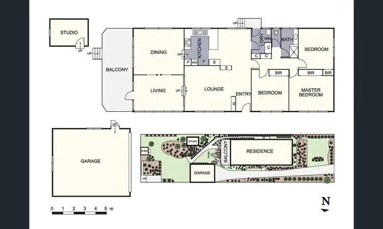 Floorplan of Homely house listing, 5 Thelma Avenue, Boronia VIC 3155