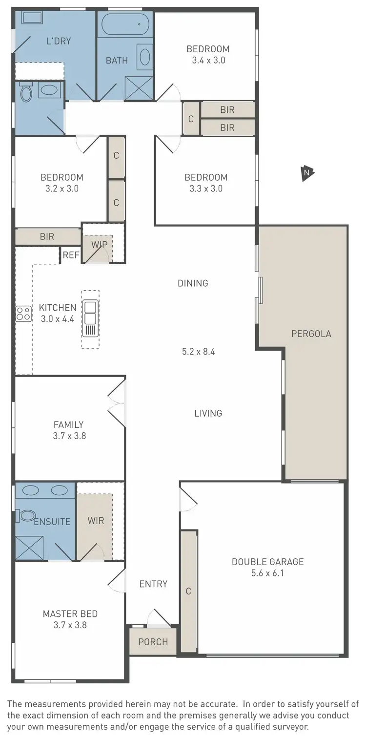 Floorplan of Homely house listing, 71 Eltham Parade, Manor Lakes VIC 3024