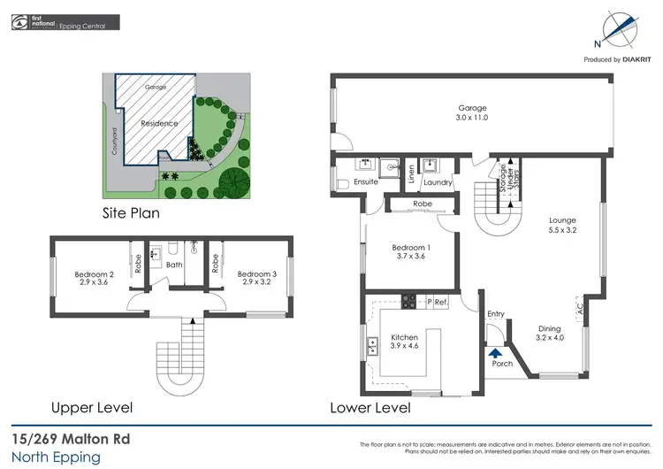 Floorplan of Homely townhouse listing, 15/269-271 Malton Road, North Epping NSW 2121