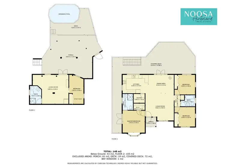 Floorplan of Homely house listing, 5 Settlers Rise, Pomona QLD 4568