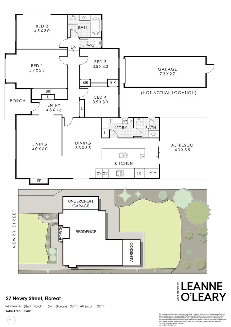 Floorplan of Homely house listing, 27 Newry Street, Floreat WA 6014