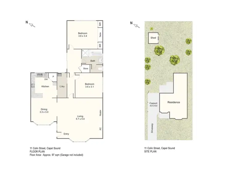 Floorplan of Homely house listing, 11 Colin Street, Capel Sound VIC 3940