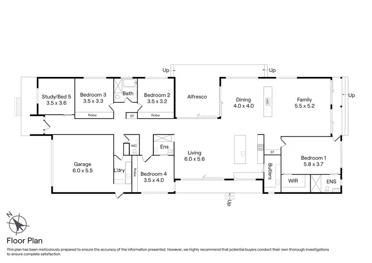 Floorplan of Homely house listing, 8 Davy Street, Woodend VIC 3442