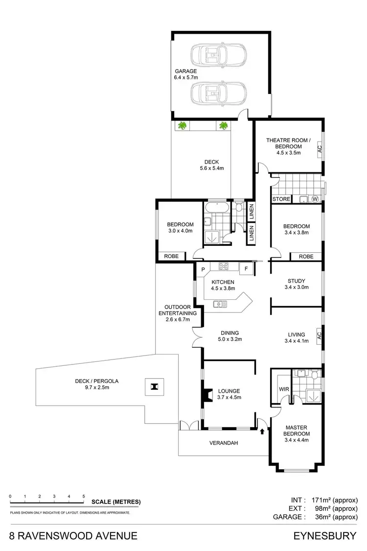Floorplan of Homely house listing, 8 Ravenswood Avenue, Eynesbury VIC 3338