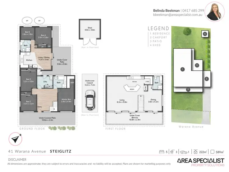 Floorplan of Homely house listing, 41 Warana Avenue, Steiglitz QLD 4207