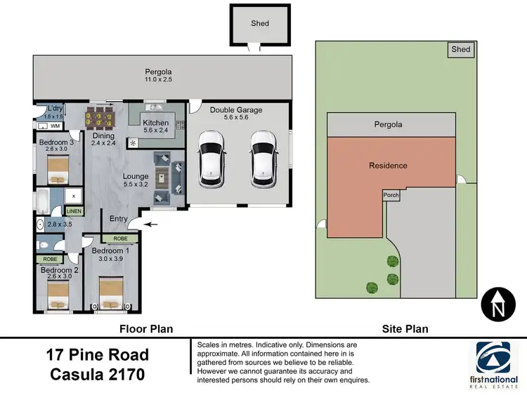 Floorplan of Homely house listing, 17 Pine Road, Casula NSW 2170
