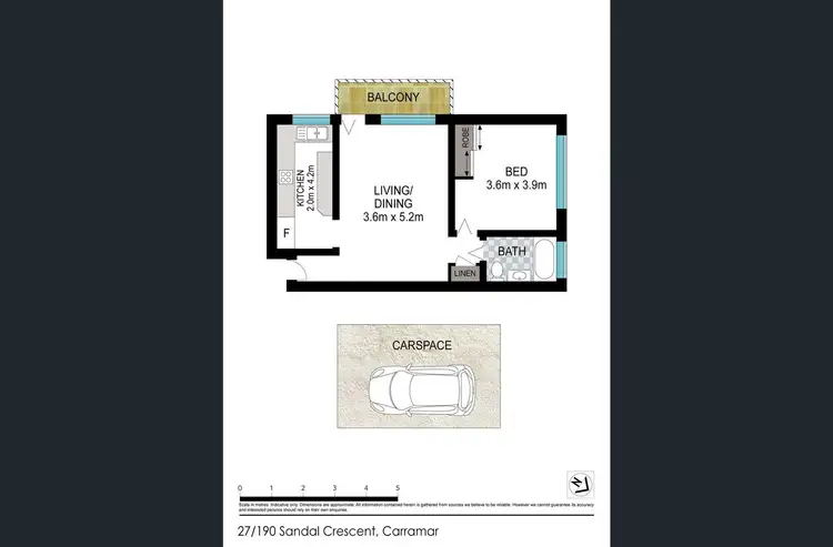Floorplan of Homely unit listing, 27/190 Sandal Crescent, Carramar NSW 2163