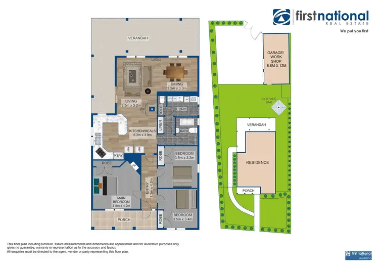 Floorplan of Homely house listing, 10 Princes Street, Korumburra VIC 3950