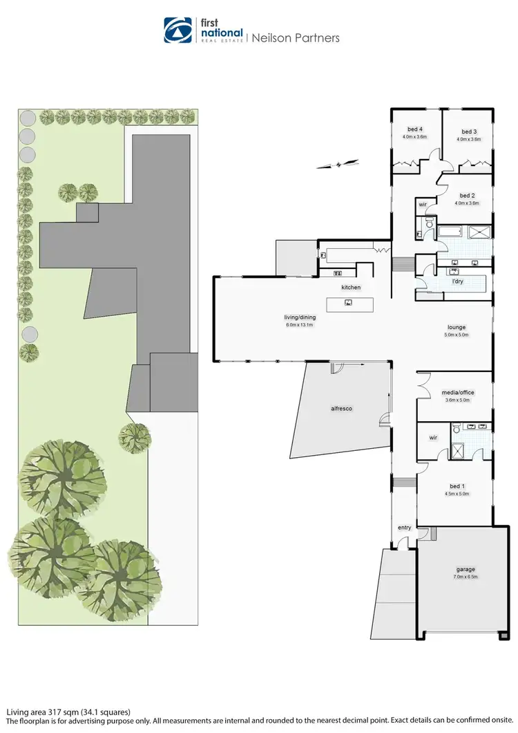 Floorplan of Homely house listing, 6 Olive Avenue, Harkaway VIC 3806