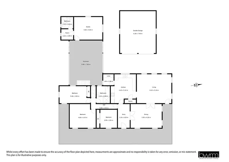 Floorplan of Homely rural property listing, 584A Croobyar Road (via Milton), Croobyar NSW 2539
