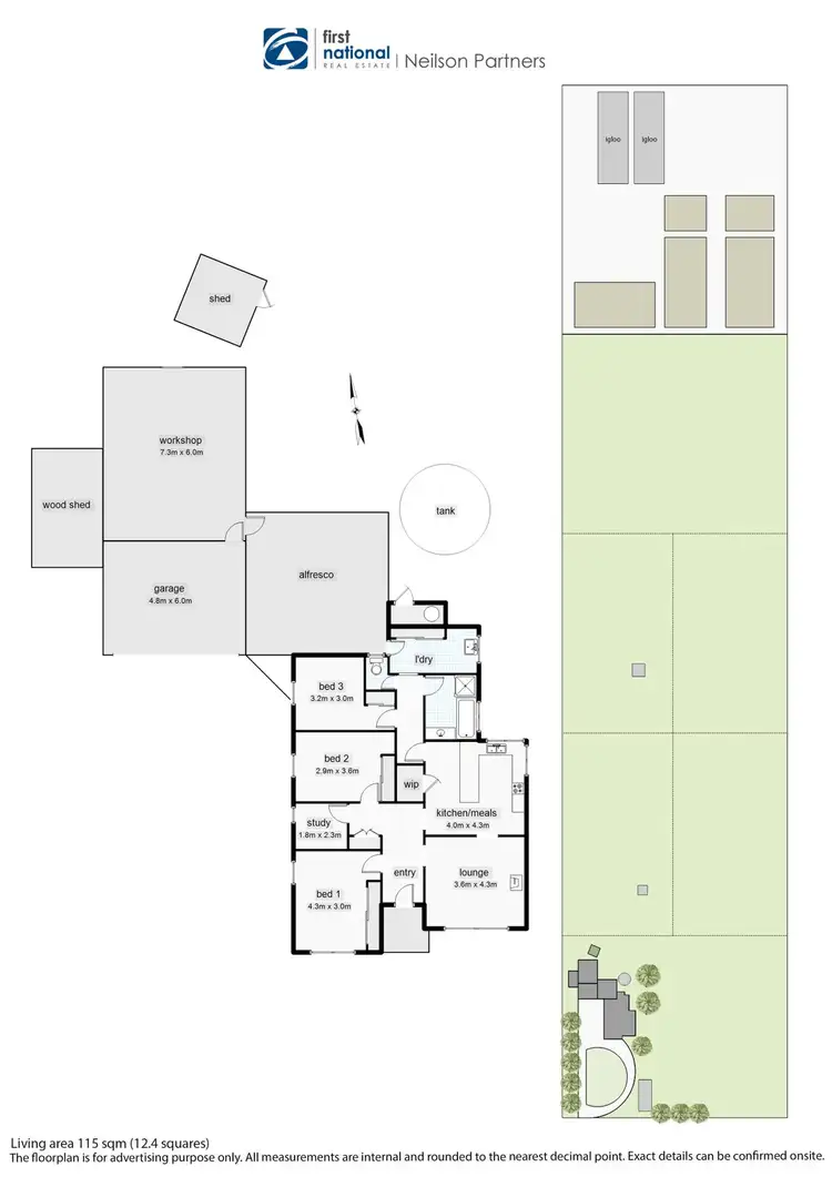 Floorplan of Homely house listing, 12 Sherwood Street, Longwarry North VIC 3816